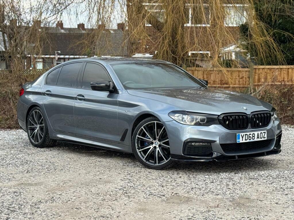 BMW 5 Series 3.0 530D M Sport Euro 6 S S T11GUJ Blue #6