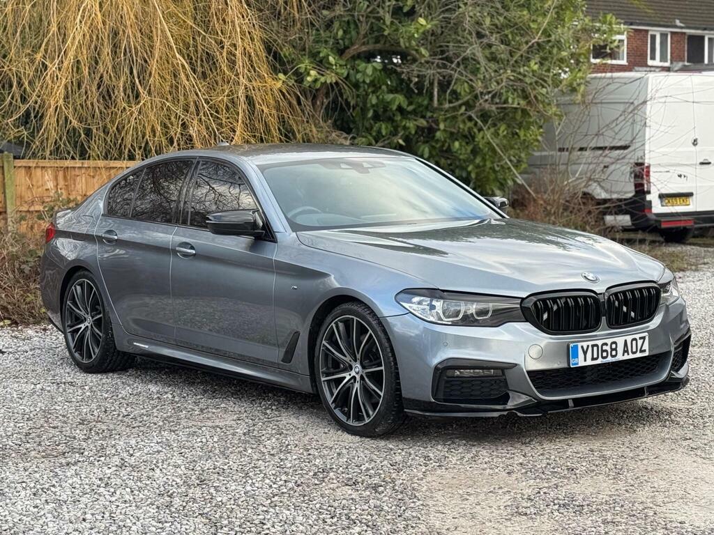BMW 5 Series 3.0 530D M Sport Euro 6 S S T11GUJ Blue #5