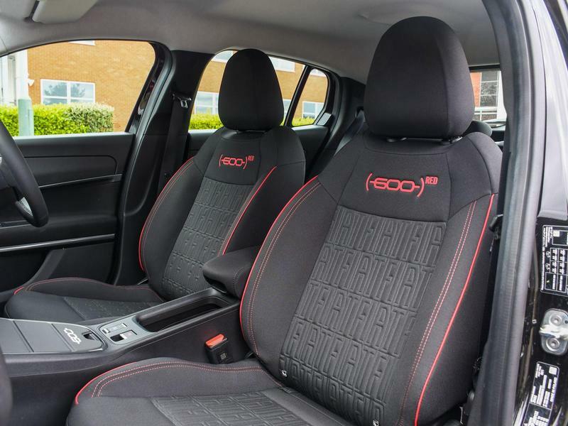 Fiat 600e 54Kwh Red BX74NBA Black #5