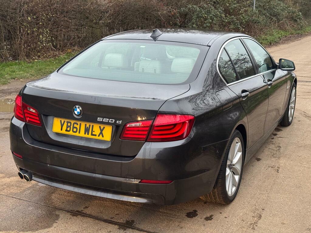 BMW 5 Series 2.0 520D Se Steptronic Euro 5 Ss YB61WLX Grey #5