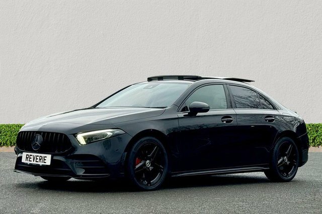 Mercedes-Benz A Class 1.3 A200 Amg Line Premium Plus 2 Saloon Petr NA69WGD Black #2