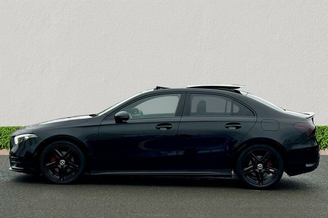 Mercedes-Benz A Class 1.3 A200 Amg Line Premium Plus 2 Saloon Petr NA69WGD Black #3