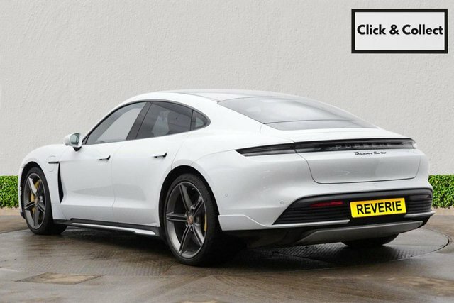 Porsche Taycan Performance Plus 93.4Kwh Turbo Saloon White #3