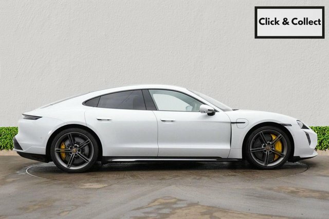 Porsche Taycan Performance Plus 93.4Kwh Turbo Saloon White #2