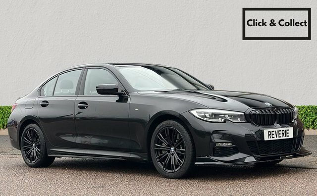 BMW 3 Series 2.0 330E 12Kwh M Sport Saloon Plug-in H Black
