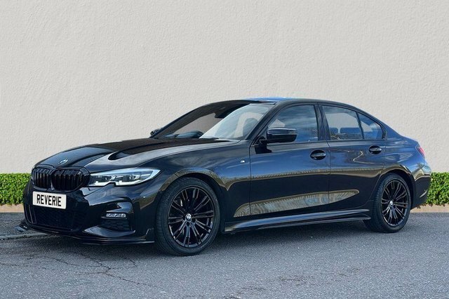 BMW 3 Series 2.0 320I M Sport Saloon Euro 6 S Black #2