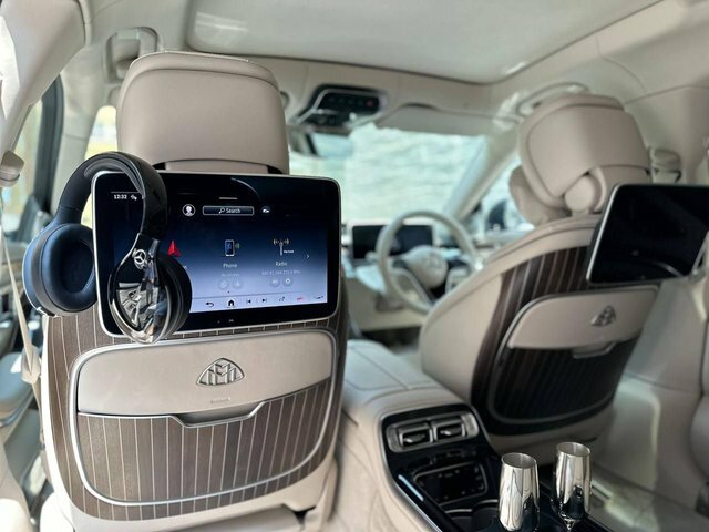 Mercedes-Benz Maybach S Class 6.0 S680 V12 First Class Saloon G-troni Black #32