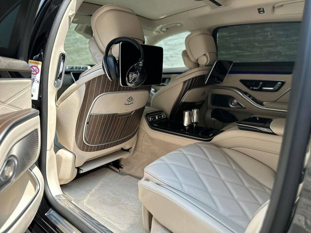 Mercedes-Benz Maybach S Class 6.0 S680 V12 First Class Saloon G-troni Black #30
