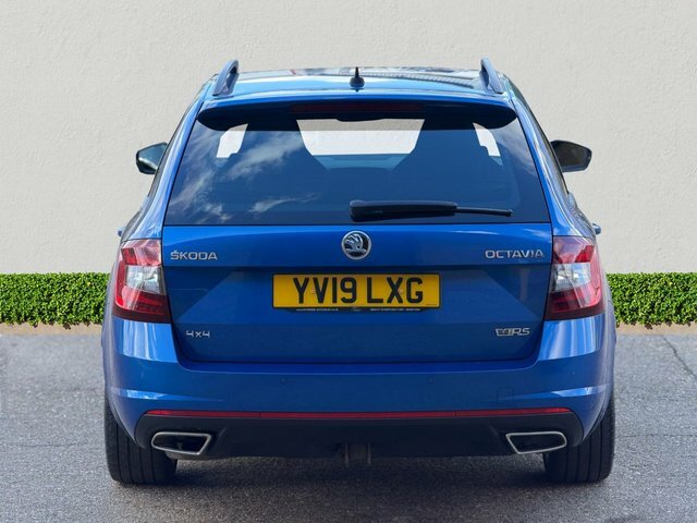 Skoda Octavia 2.0 Tdi Vrs Estate Dsg 7Spd 4Wd Euro 6 Blue #6