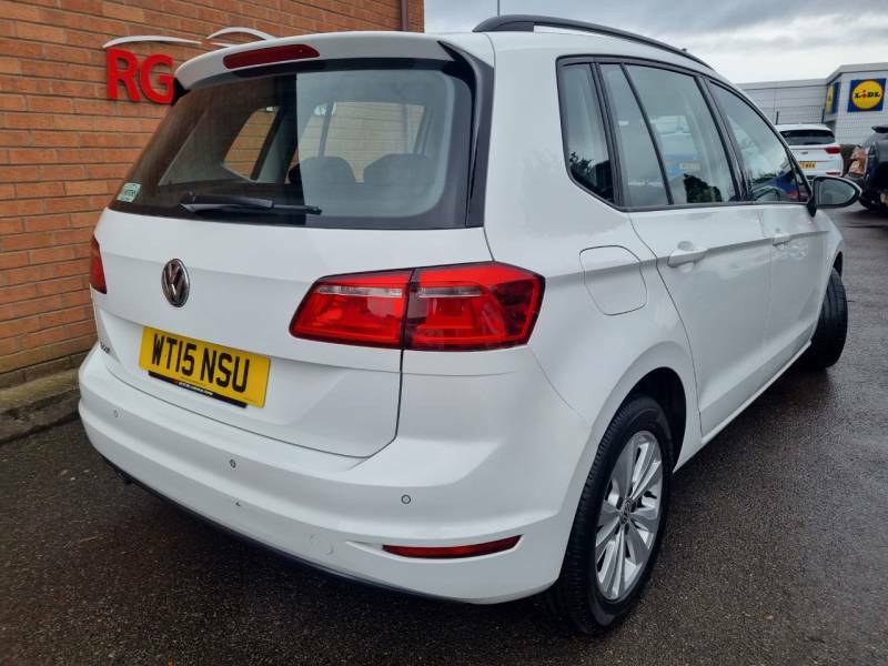 Volkswagen Golf SV 1.6 Tdi 110 Se White Mpv - 2015 15 WT15NSU White #4