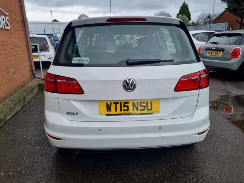 Volkswagen Golf SV 1.6 Tdi 110 Se White Mpv - 2015 15 WT15NSU White #5
