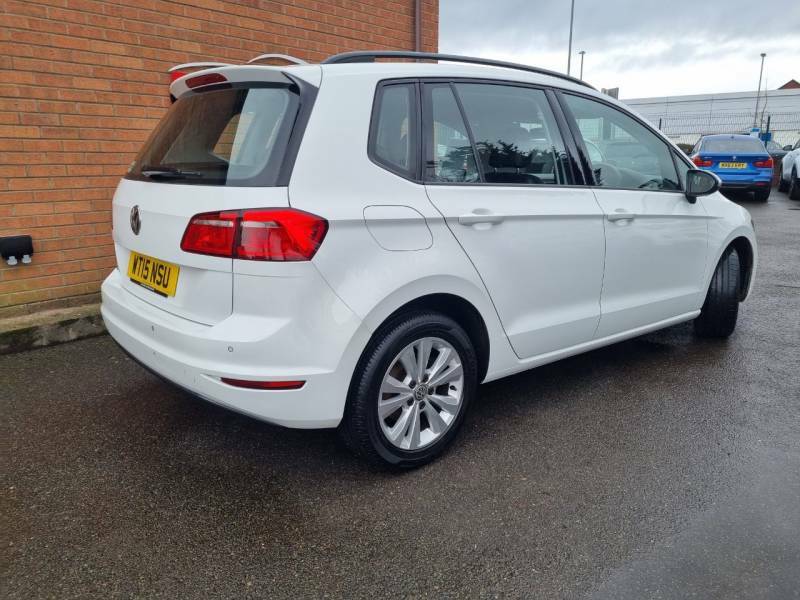 Volkswagen Golf SV 1.6 Tdi 110 Se White Mpv - 2015 15 WT15NSU White #3