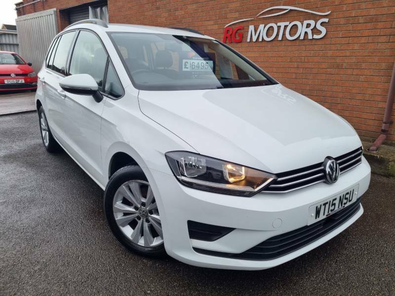 Volkswagen Golf SV 1.6 Tdi 110 Se White Mpv - 2015 15 WT15NSU White #2