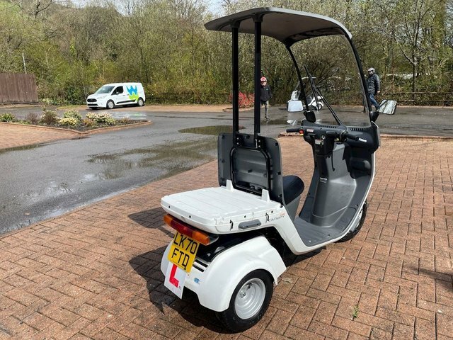 Honda Scooter LK70FTD White #4