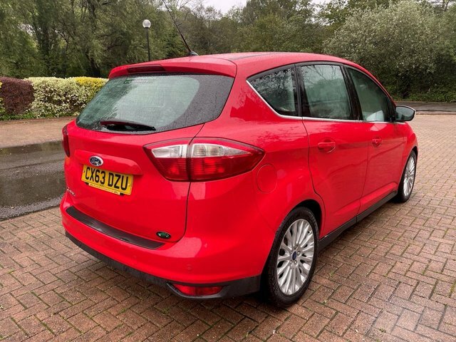 Ford C-Max Tdci Titanium CX63DZU Red #4