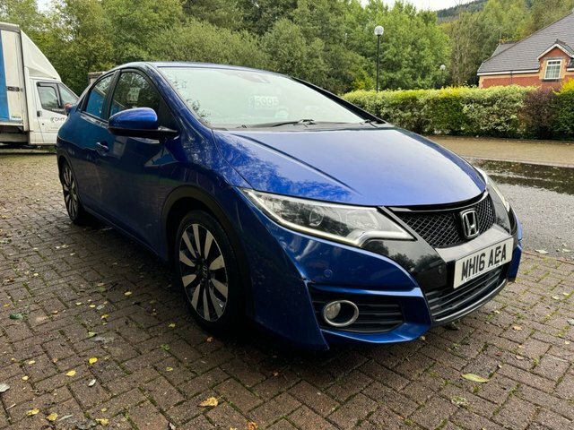 Honda Civic Hatchback MH16AEA Blue #6