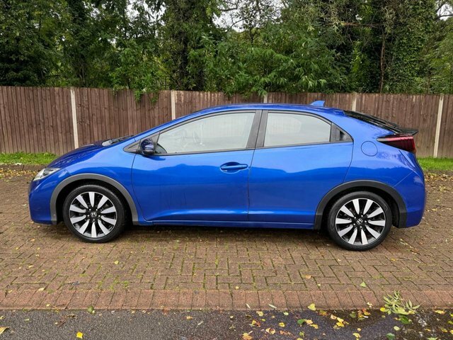 Honda Civic Hatchback MH16AEA Blue #2