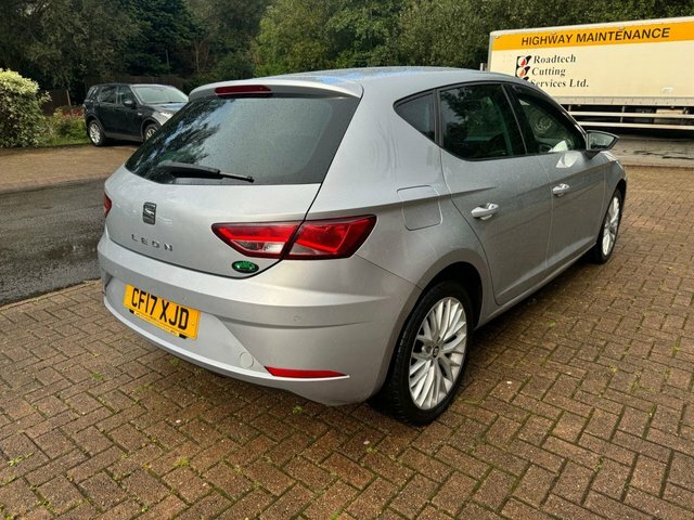 Seat Leon Hatchback CF17XJD Silver #4
