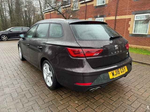 Seat Leon Estate WJ18GSY Purple #3