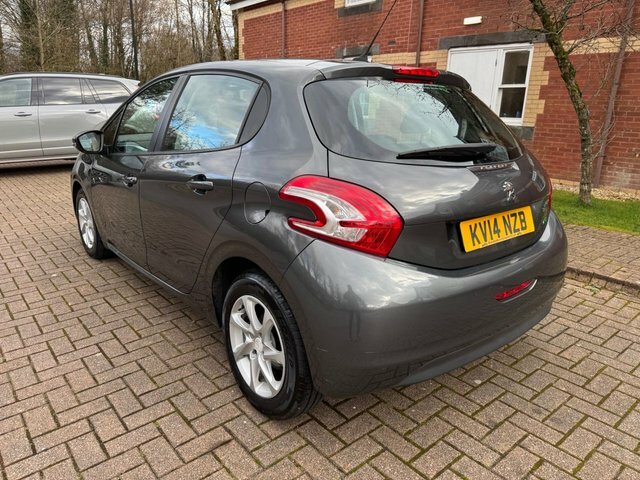 Peugeot 208 Hatchback KV14NZB Grey #3