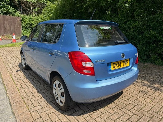 Skoda Fabia Hatchback GK14TNF Blue #3