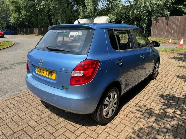 Skoda Fabia Hatchback GK14TNF Blue #4