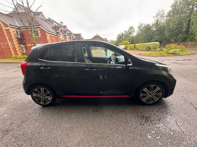 Kia Picanto Hatchback YL67RZE Black #5