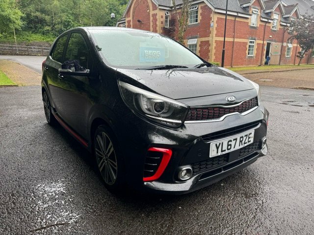 Kia Picanto Hatchback YL67RZE Black #6