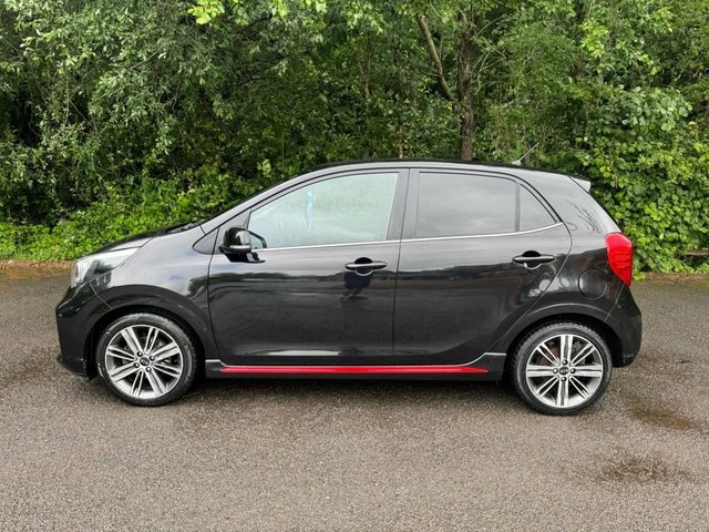 Kia Picanto Hatchback YL67RZE Black #2