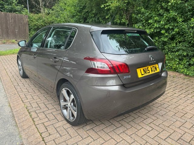 Peugeot 308 Hatchback LN15AOW Grey #3