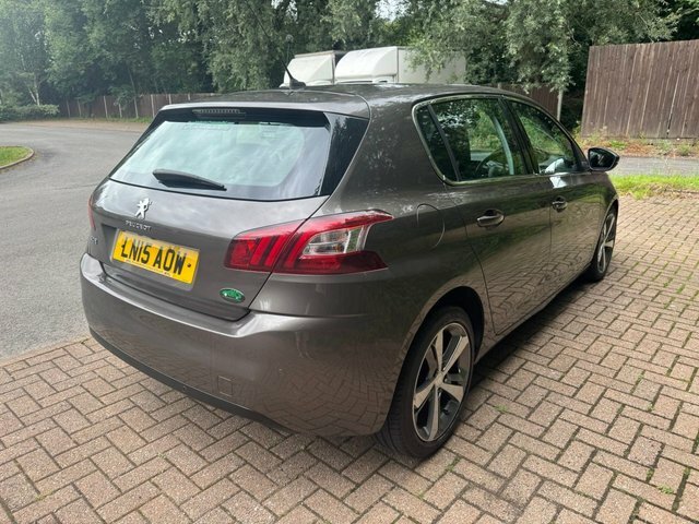Peugeot 308 Hatchback LN15AOW Grey #4