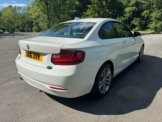 BMW 2 Series Coupe SK16XVV White #4