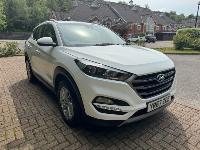 Hyundai Tucson Suv YR67ZCE White #5