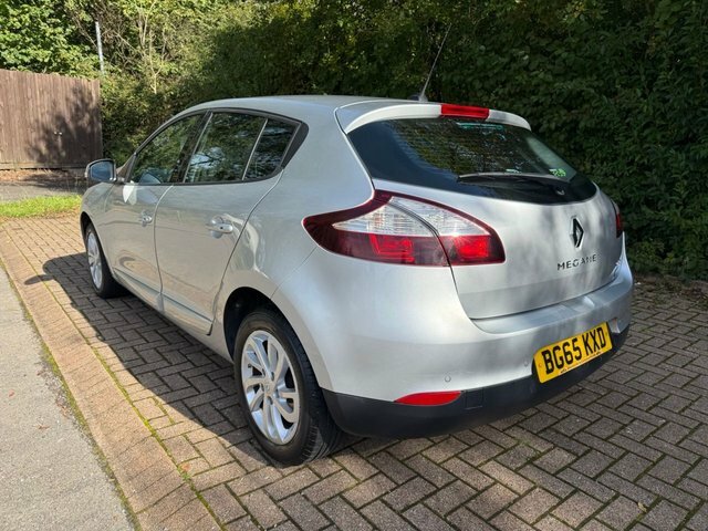 Renault Megane Hatchback BG65KXD Silver #3