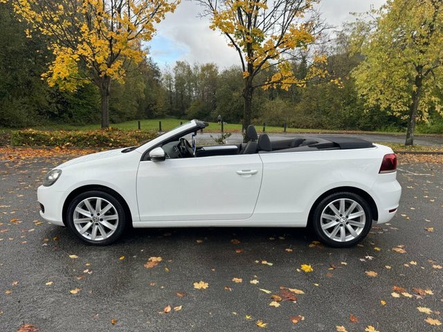 Volkswagen Golf Convertible VA12BDE White #2