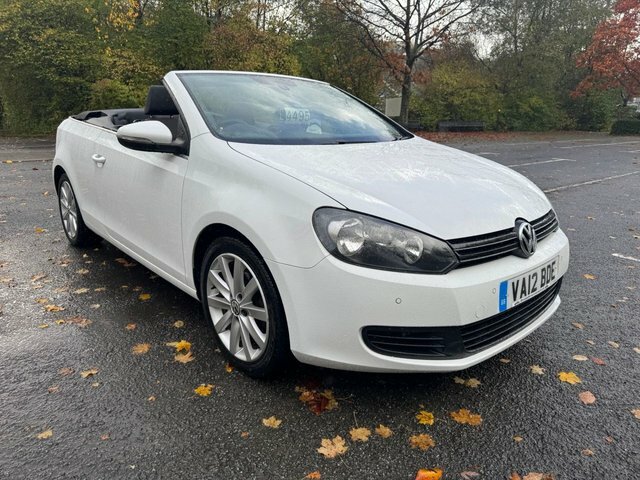 Volkswagen Golf Convertible VA12BDE White #6