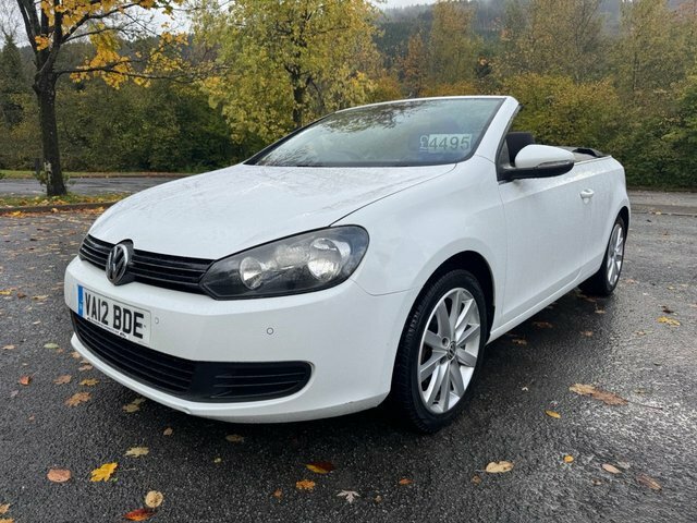 Volkswagen Golf Convertible White