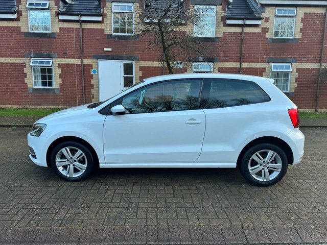 Volkswagen Polo Hatchback YM65XKG White #2