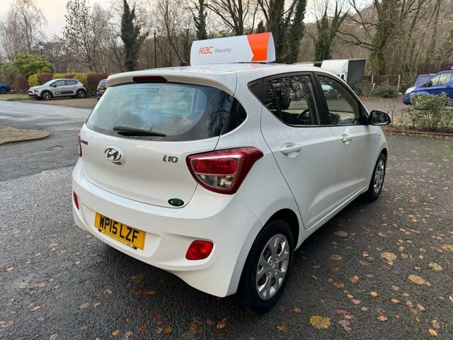 Hyundai I10 Hatchback WP15LZF White #4
