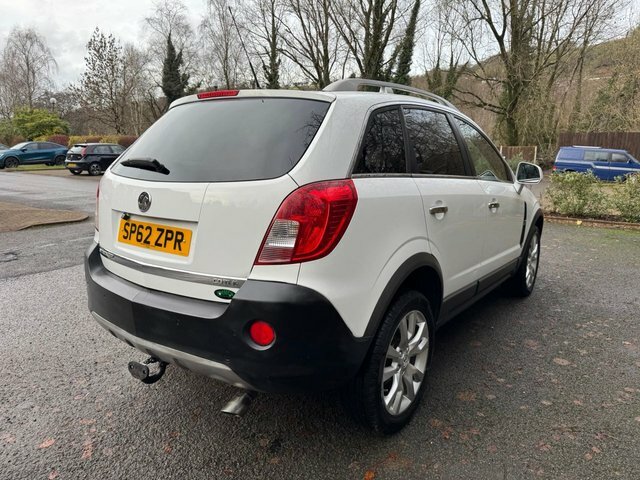Vauxhall Antara Suv SP62ZPR White #4