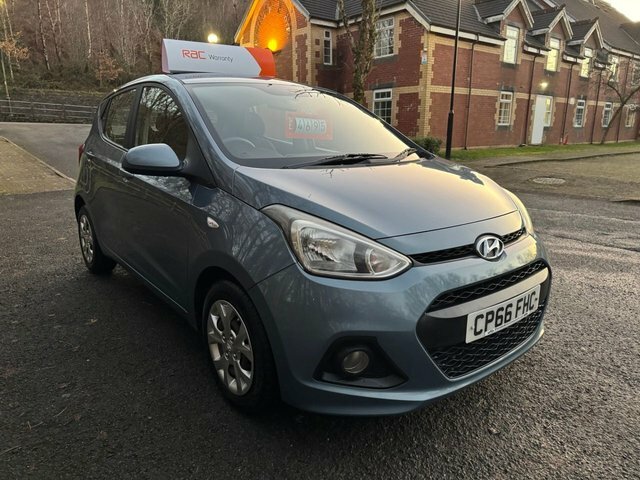 Hyundai I10 Hatchback CP66FHC Blue #6