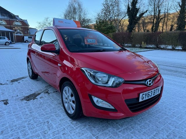 Hyundai I20 Hatchback GY63BTV Red #6