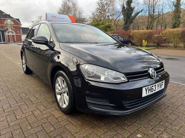 Volkswagen Golf Se Black #6
