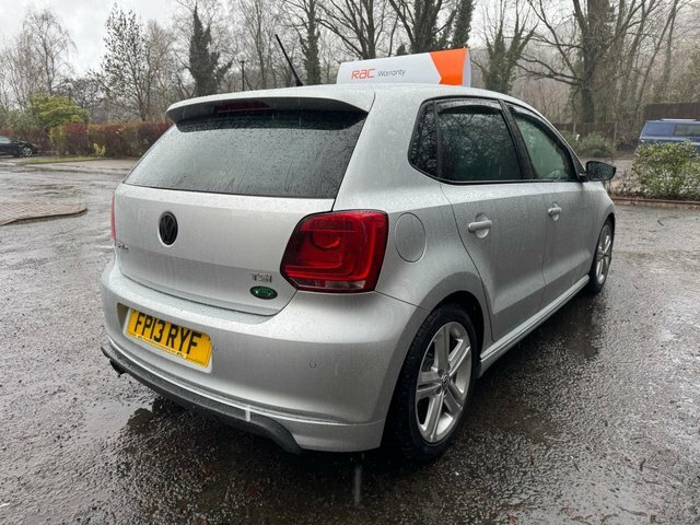 Volkswagen Polo Hatchback FP13RYF Silver #4