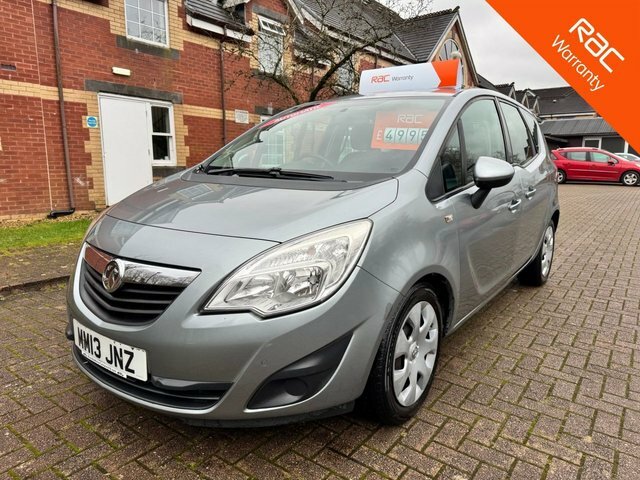 Vauxhall Meriva Mpv Silver