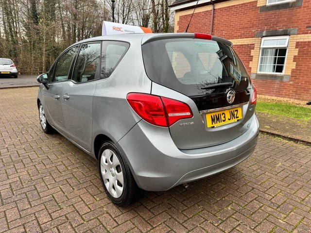 Vauxhall Meriva Mpv MM13JNZ Silver #3