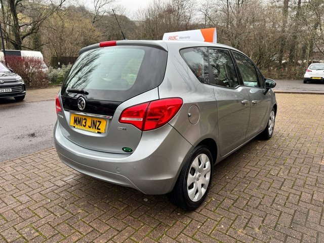 Vauxhall Meriva Mpv MM13JNZ Silver #4