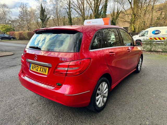 Mercedes-Benz B Class Mpv WP12XXN Red #4