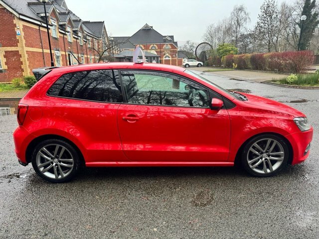 Volkswagen Polo Hatchback BN67VTD Red #5