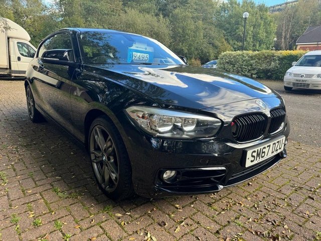 BMW 1 Series Hatchback SM67DZU Black #6